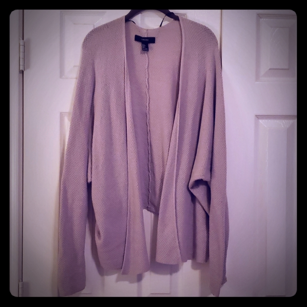 Forever 21 long sleeve open sweater